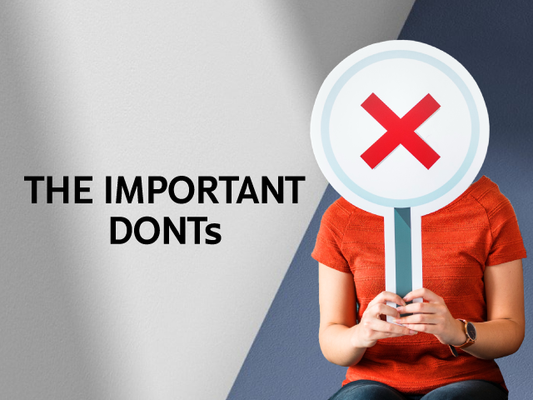 Avoid These Common Mistakes While Using Gluta-Kojic Skin Polish - THE IMPORTANT DONTs
