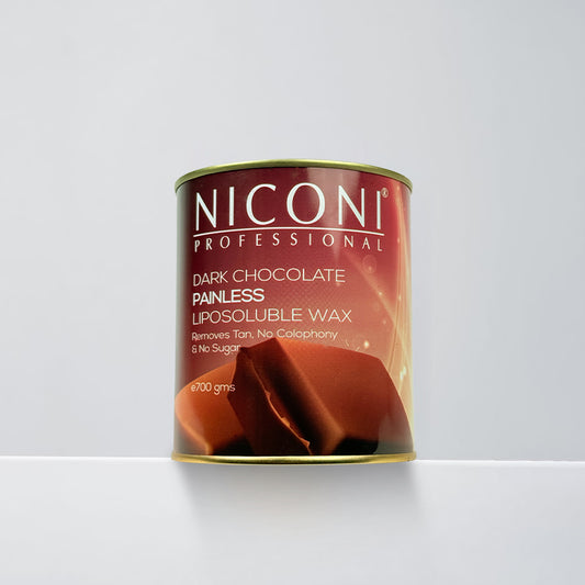 NICONI Painless Liposoluble Hair Removal Wax (Dark Chocolate)