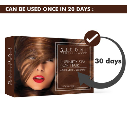 Niconi Infinity Best Hair Spa kit - 45 gm