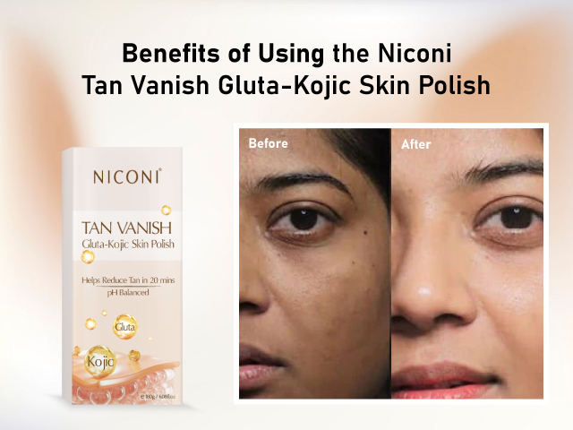 Benefits of Using the Niconi Tan Vanish Gluta-Kojic Skin Polish