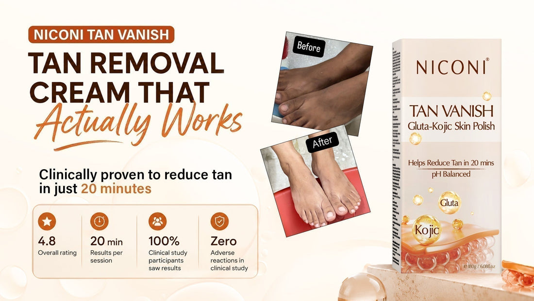 Tan Removal Cream That Actually Works: Niconi Tan Vanish Review