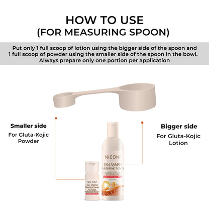 Niconi Tan Vanish Gluta-Kojic Skin Polish | Instant Tan Removal in under 20 minutes!