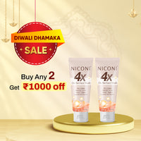 Niconi 4X Detan Face Wash Power Combo | For Men & Women