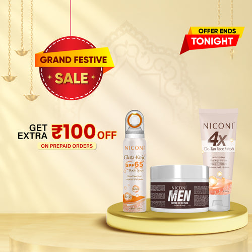 Men Daily Detan + Protect Combo