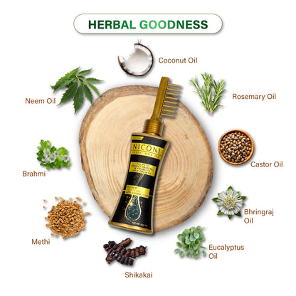 Niconi Herbal Hair Oil For Men and Women 200ml