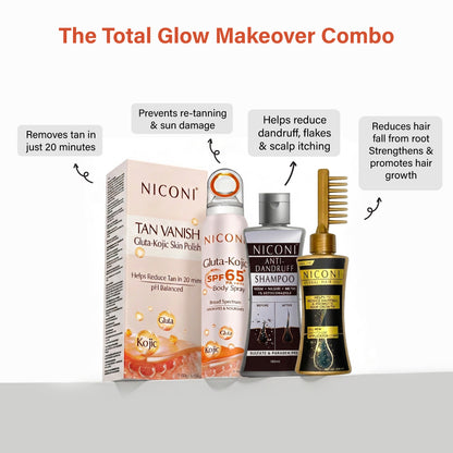 The Total Glow Makeover Combo