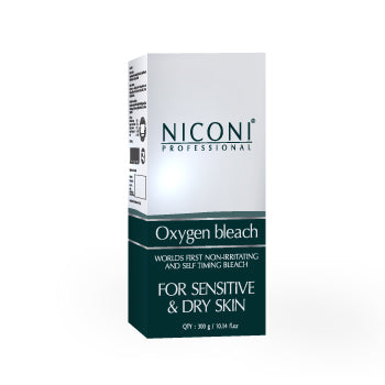 NICONI Oxygen Bleach For Dry And Sensitive Skin For Men And Women Face And Body - 300 gm