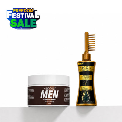 De-Tan & Herbal Hair Oil Combo