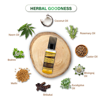 Niconi Herbal Hair Oil Testing Bottle 20 ml