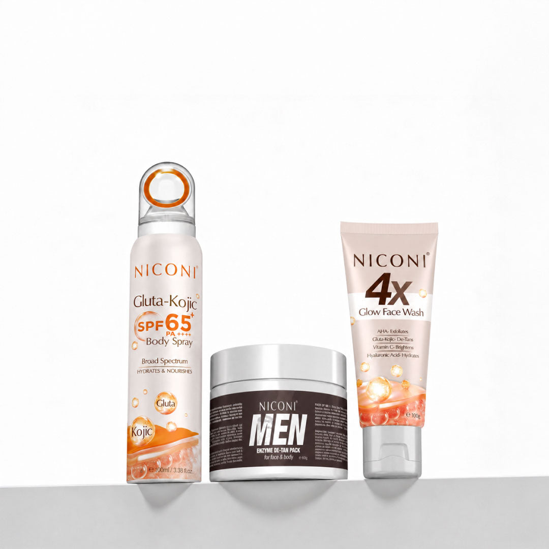 Men Daily Detan + Protect Combo