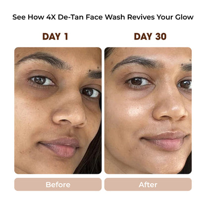 Tan Vanish + 4X De-Tan Facwash Combo