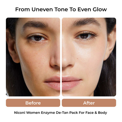 De-Tan with Sun Protection Combo for Women
