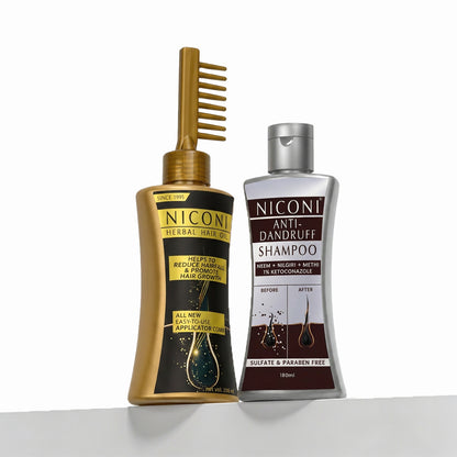 The Anti-Dandruff Hair Revival Combo