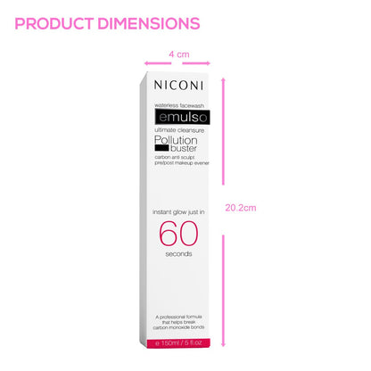 Niconi Emulso Face Wash Pink - 150 ml - NICONI
