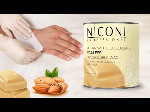 NICONI Painless Liposoluble White Chocolate Wax (700 gm) - NICONI